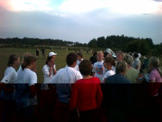 Mecz księża kontra pielgrzymi :-)